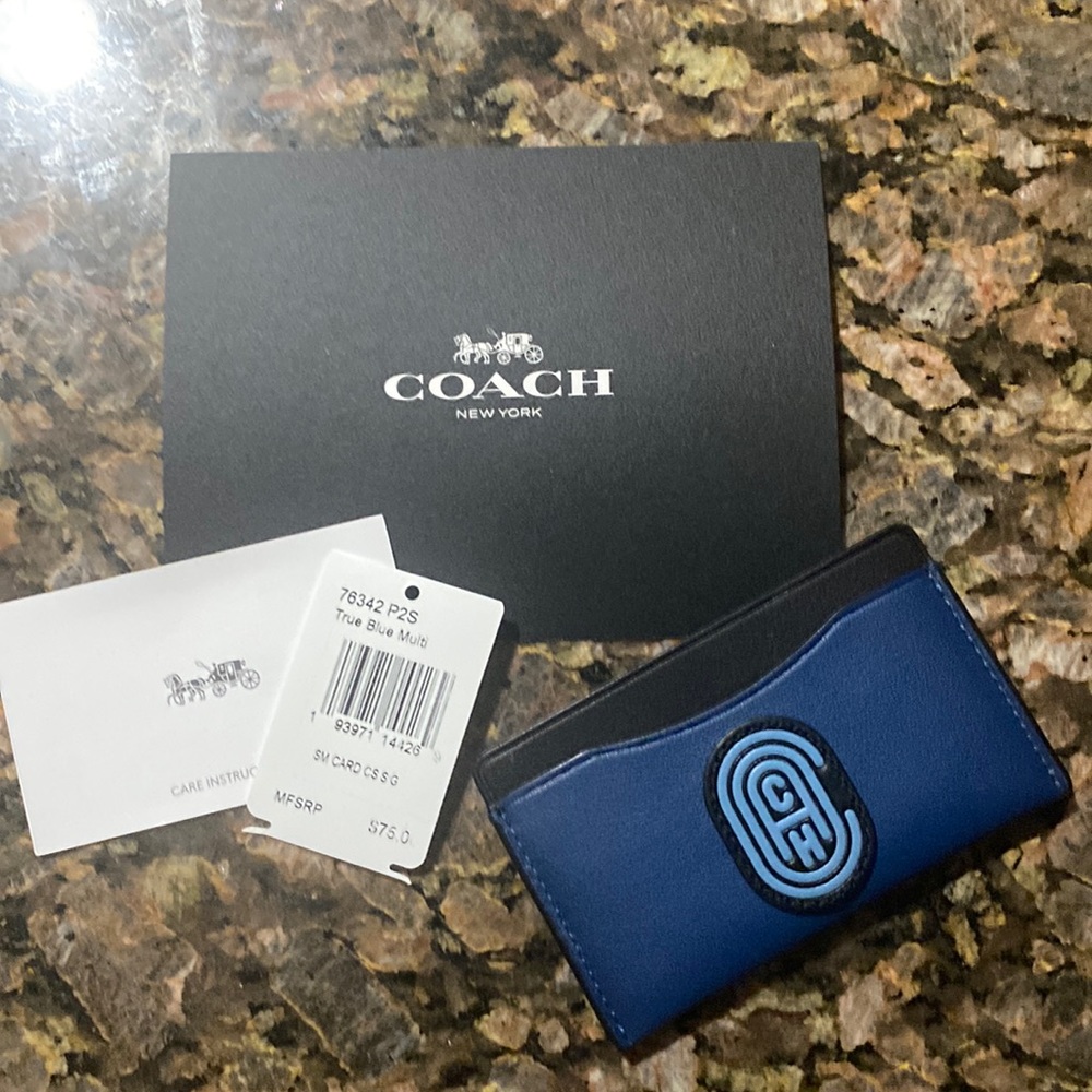 Coach card holder